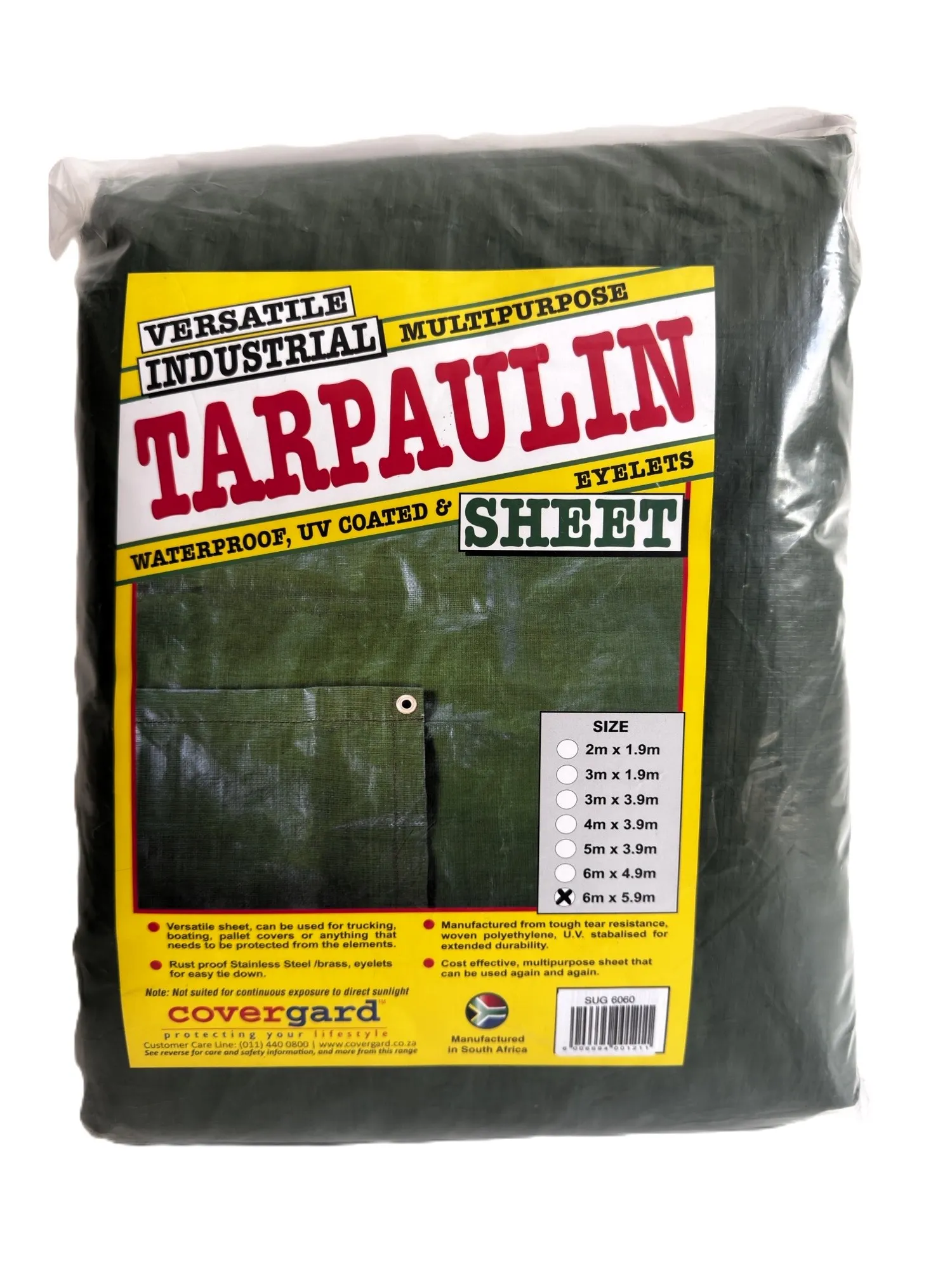 Budget-Groundsheet 1.95x2.0m