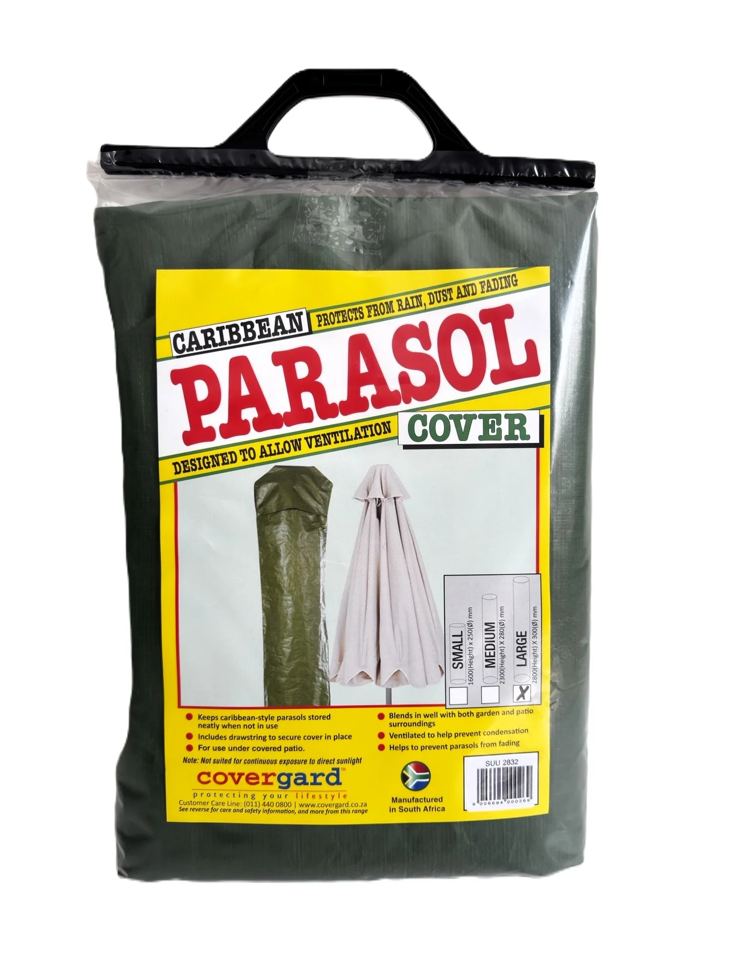 Budget-Parasol Medium Cover