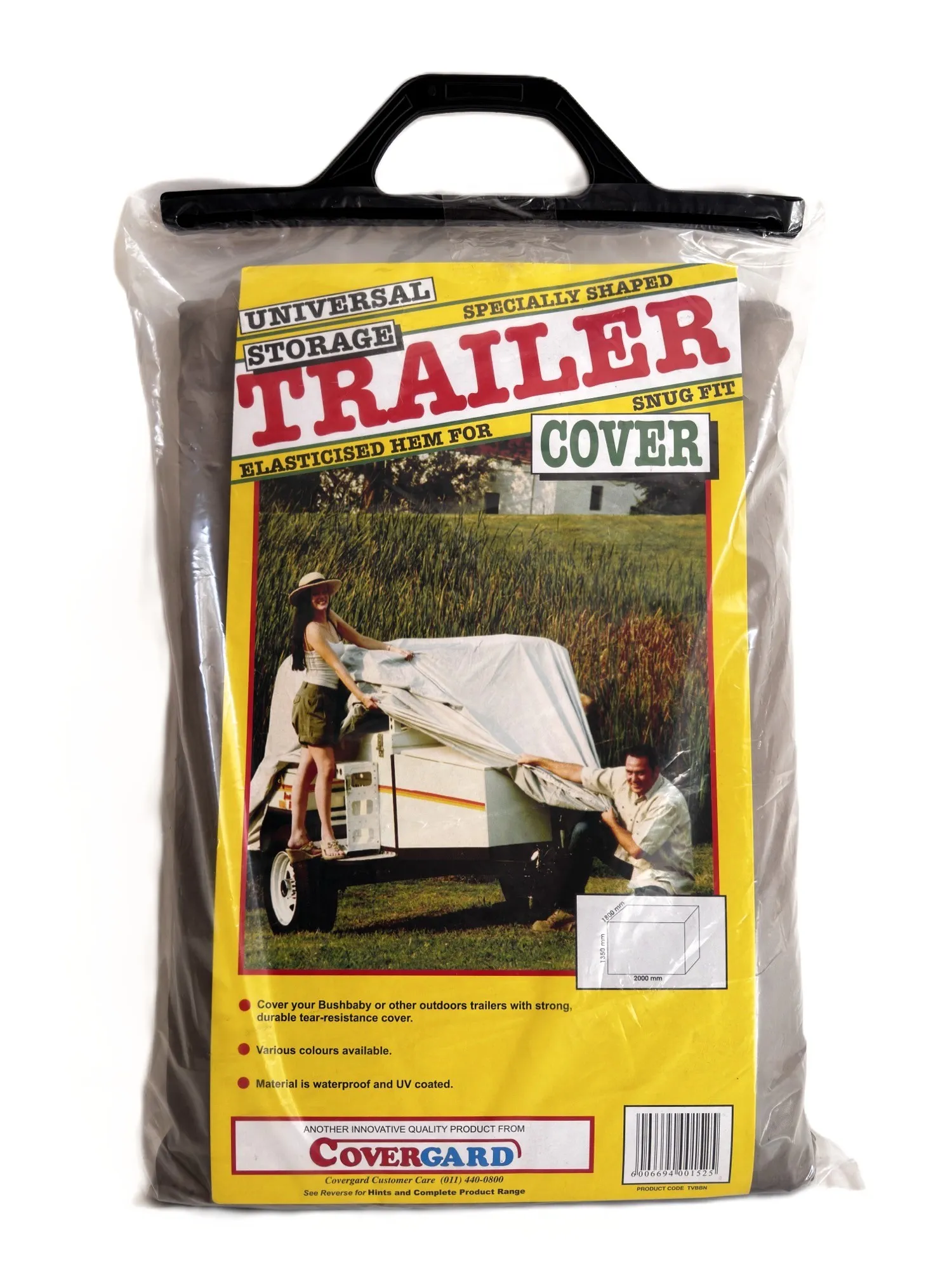 Motor-Trailer Cover Venter Bushbaby Nylon