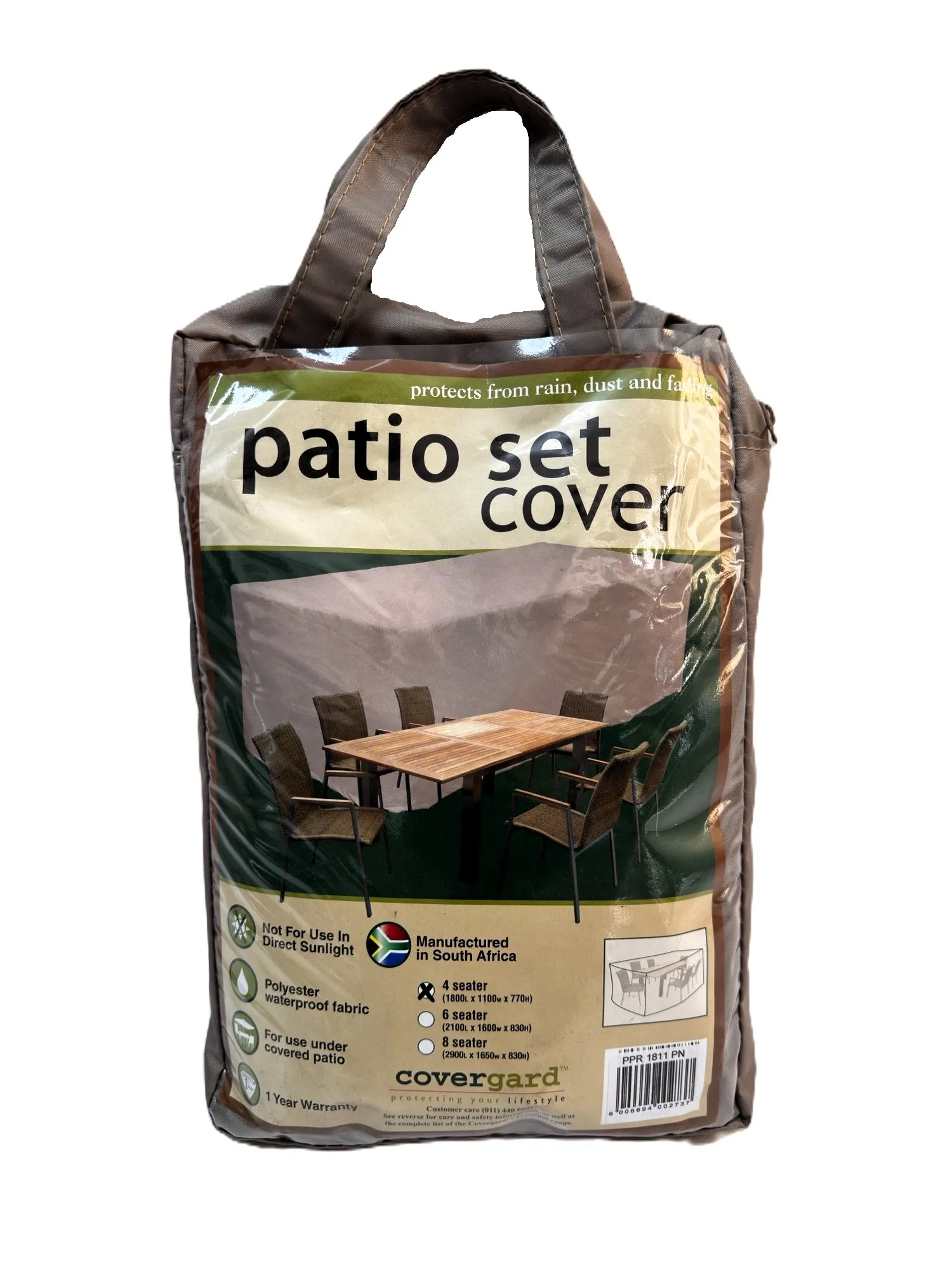 Value-Poly/PVC Patio 6 Seater Cover